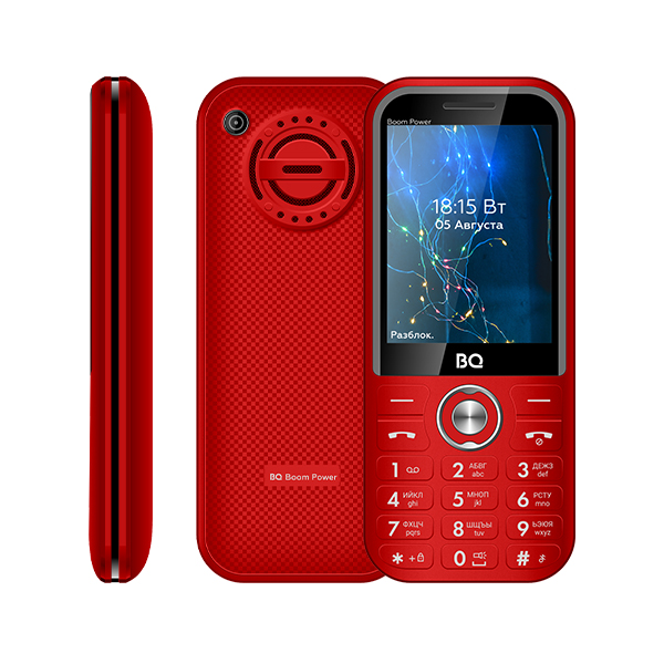 Купить Мобильный телефон BQ 2826 Boom Power Red