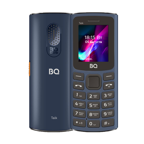 Мобильный телефон BQ 1862 Talk Blue