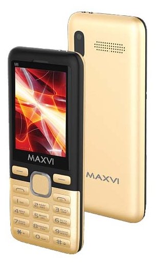 Купить Мобильный телефон Maxvi M6 Gold