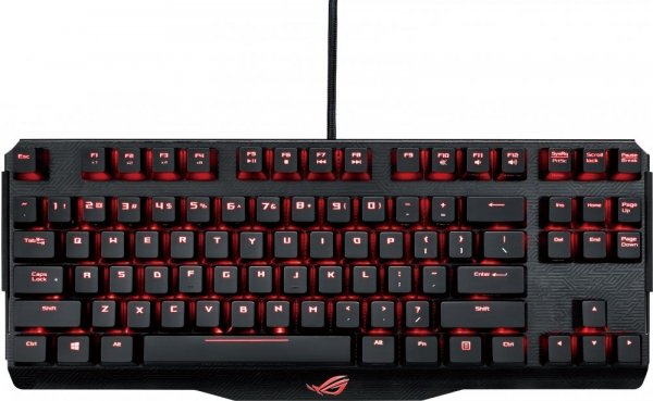 Купить Клавиатура ASUS ROG Claymore Core (Cherry MX Black) Black USB 90MP00I3-B0RA00