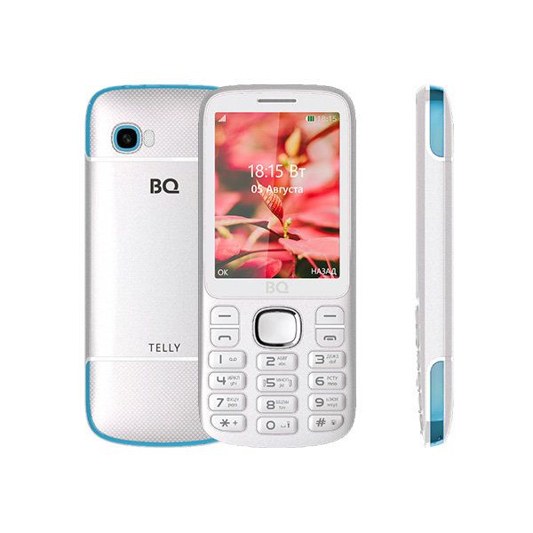 Купить Мобильный телефон BQ 2808 TELLY White+blue