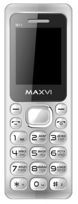 Купить Мобильный телефон MAXVI M11 Silver