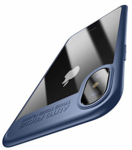 Купить Чехол Baseus Suthin (ARAPIPHX-SB15) для Apple iPhone X (Dark Blue) 947533