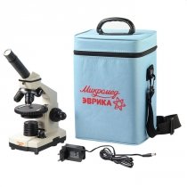 Купить Микроскоп Микромед школьный Эврика 40х-1280х в текстильном кейсе