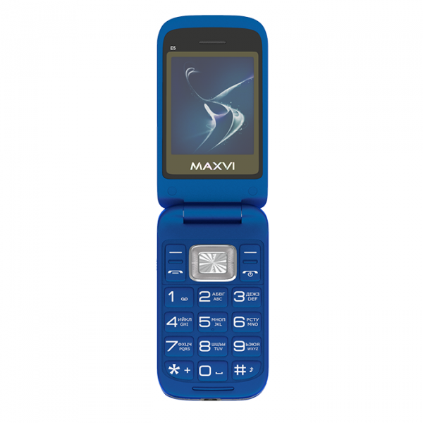 Купить Телефон MAXVI E5 blue