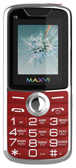Купить Мобильный телефон Телефон MAXVI T8 Red
