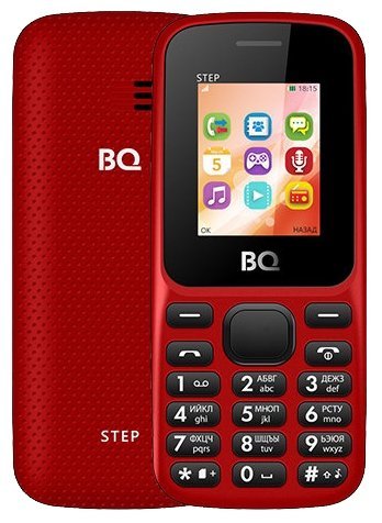 Купить Мобильный телефон BQ-1805 Step Red