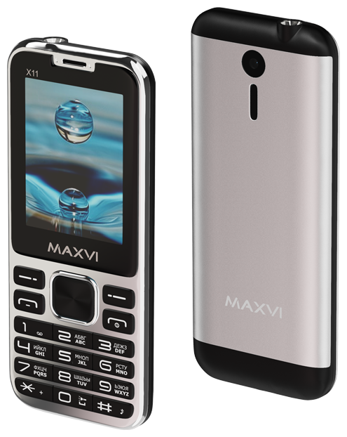 Купить Мобильный телефон Maxvi X11 Metallick Silver