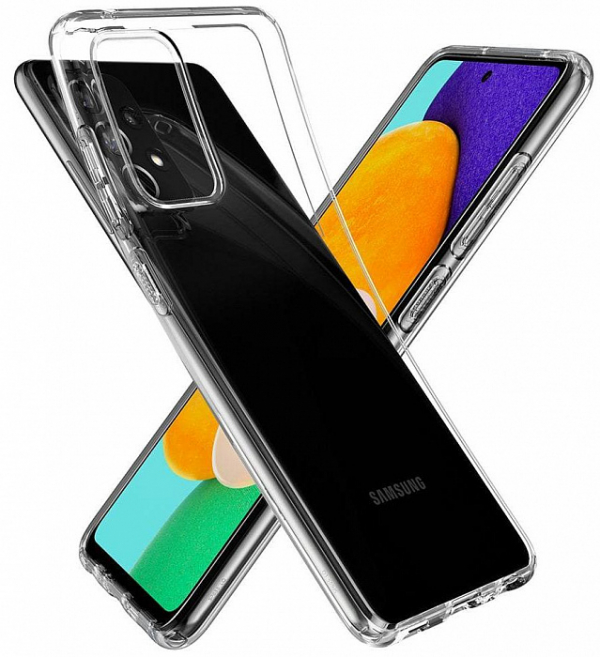 Купить Чехол Spigen Liquid Crystal (ACS02316) для Samsung Galaxy A52/A52 5G (Crystal Clear)