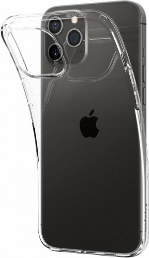 Купить Чехол Spigen Liquid Crystal (ACS01697) для iPhone 12/iPhone 12 Pro (Clear)