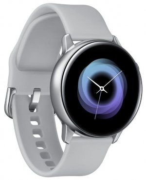 Купить Часы Samsung Galaxy Watch Active 39.5мм серебристый (SM-R500NZSASER)