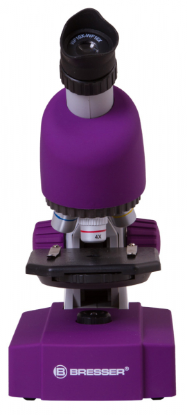 Купить Микроскоп Bresser Junior 40x-640x, фиолетовый