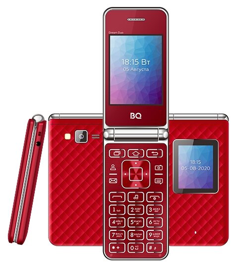 Купить Мобильный телефон BQ 2446 Dream Duo Red