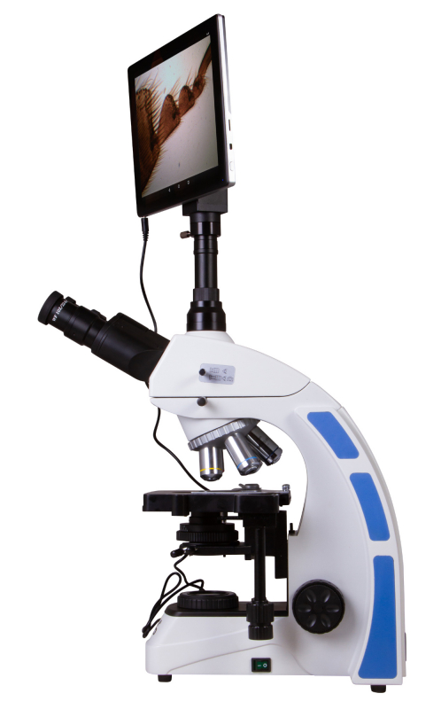 Купить Микроскоп цифровой Levenhuk MED D40T LCD, тринокулярный