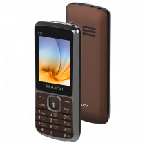 Купить Мобильный телефон Maxvi K11 Brown