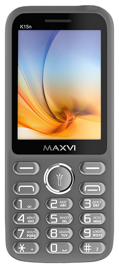Купить Мобильный телефон Maxvi K15n Grey