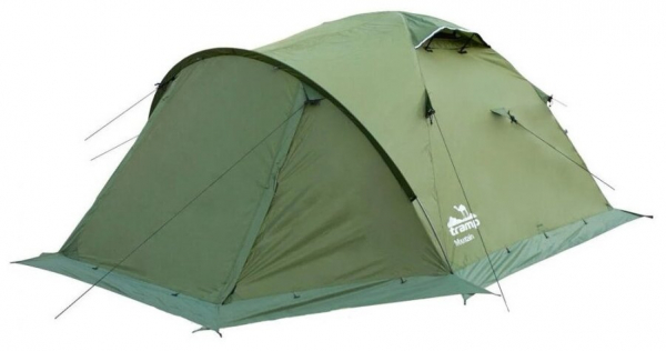 Купить Палатка Tramp Mountain 4 (V2) зеленый