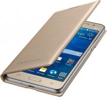 Купить Чехол Samsung EF-WG530BFEGRU Flip W для Galaxy Prime золотой