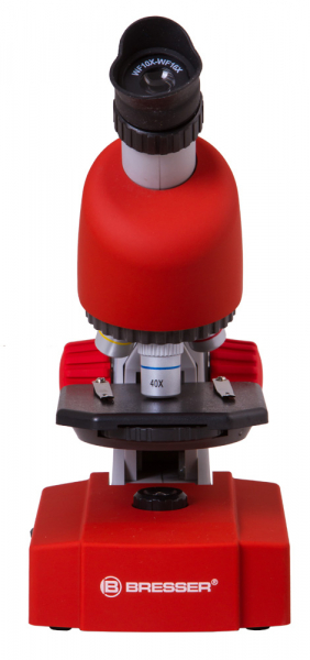 Купить Микроскоп Bresser Junior 40x-640x, красный