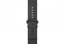 Купить Часы Ремешок Apple Watch 38мм, из плетеного нейлона черный (MM9L2ZM/A)