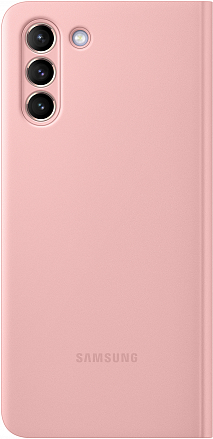 Купить Чехол-книжка Samsung EF-ZG996CPEGRU Smart Clear View Cover для Galaxy S21+, розовый (EF-ZG996CPEGRU)