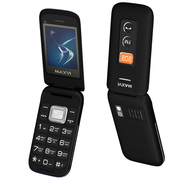 Купить Телефон MAXVI E5 black