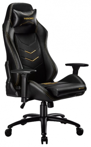 Игровое кресло Кресло компьютерное игровое TESORO Alphaeon S3 TS-F720 Yellow