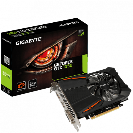 Купить Видеокарта Gigabyte GeForce GTX 1050 GV-N1050D5-2GD