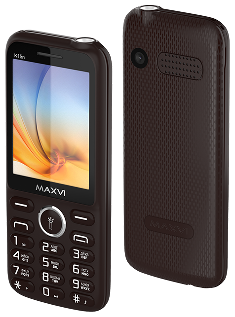 Купить Мобильный телефон Maxvi K15n brown