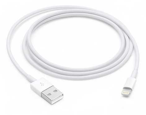 Купить Кабель Apple MXLY2ZM/A Lightning MFi-USB 2.0 белый 1м