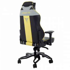 Купить Кресло компьютерное игровое ZONE 51 Cyberpunk YG Yellow-grey