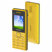 Купить Мобильный телефон Maxvi C9 Yellow/Black