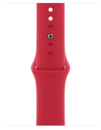 Купить Смарт-часы Apple Watch Series 7 GPS 45mm (PRODUCT)RED Aluminium Case with Sport Band (MKN93RU/A)