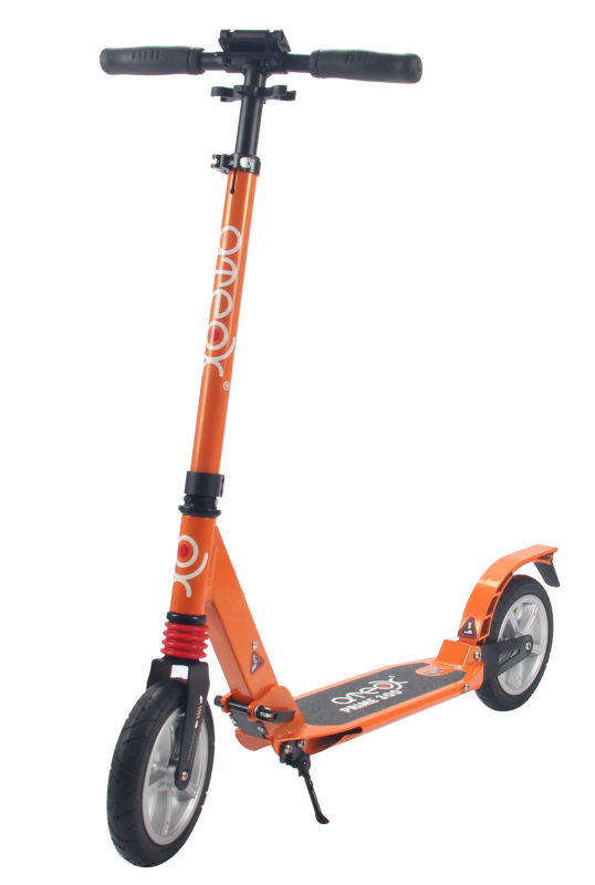 Купить Самокат Ateox Prime 300 c надувными колесами (оранжевый)