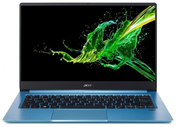 Купить Ноутбук Acer Swift SF314-57-73ZL 14.0" FullHD/Intel Core i7 1065G7/16Gb/1Tb SSD/Linux Blue (NX.HJJER.001)