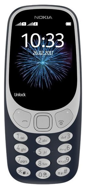 Купить Мобильный телефон Телефон Nokia 3310 Dual Sim (2017) Dark Blue