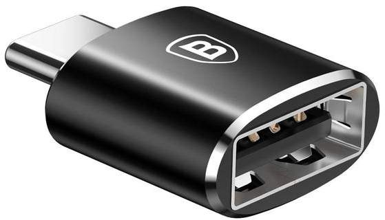Купить Переходник Baseus Adapter Converter USB-C - USB-A CATOTG-01 (Black)