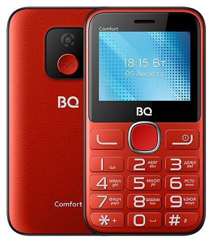 Купить Мобильный телефон BQ 2301 Comfort Red+black