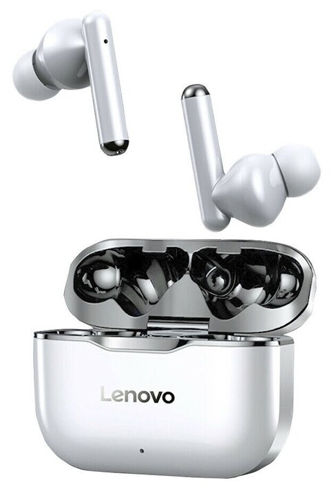 Купить Беспроводные наушники Lenovo TWS LP1, серый