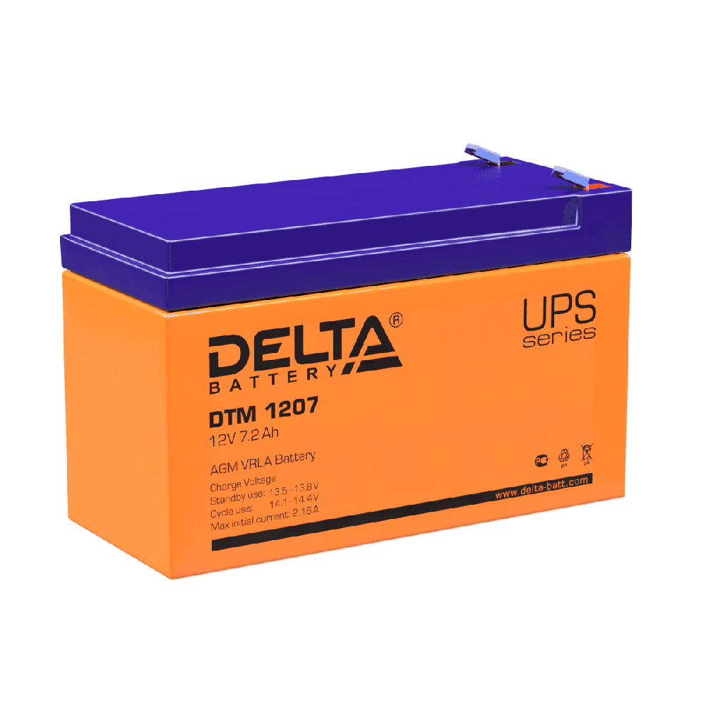 Купить Аккумуляторная батарея DELTA BATTERY DTМ 1207