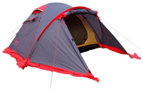 Купить Палатка Tramp Mountain 4 (V2) серый