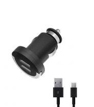 Купить АЗУ Deppa 2 USB 2.1 A + кабель micro USB, черный. 11206 ++