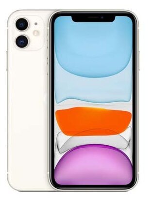 Купить Смартфон Apple iPhone 11 128GB белый (MHDJ3RU/A)