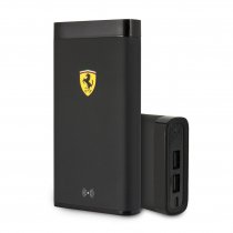 Купить Внешний аккумулятор Ferrari Wireless 10000 mAh USB Rubber Black
