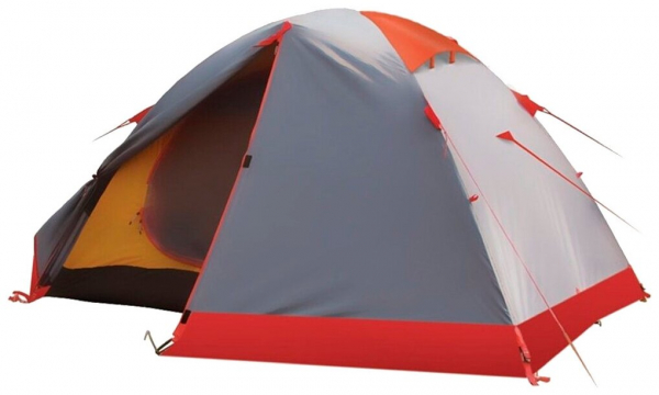 Купить Палатка Tramp Peak 2 (V2) серый