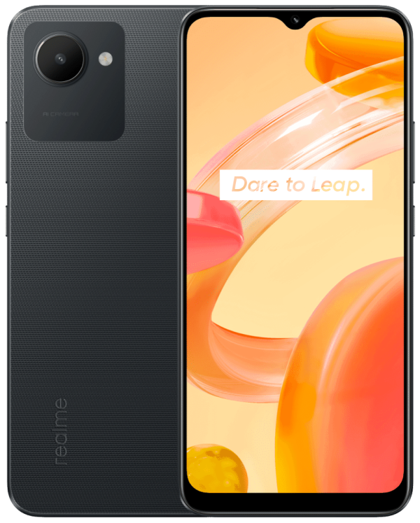 Купить Смартфон realme C30 4/64 ГБ, черный