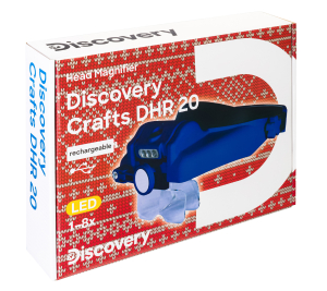 Купить Лупа налобная с аккумулятором Discovery Crafts DHR 20