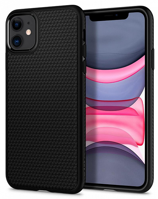 Купить Чехол Spigen Liquid Air (076CS27184) для iPhone 11 (Black)