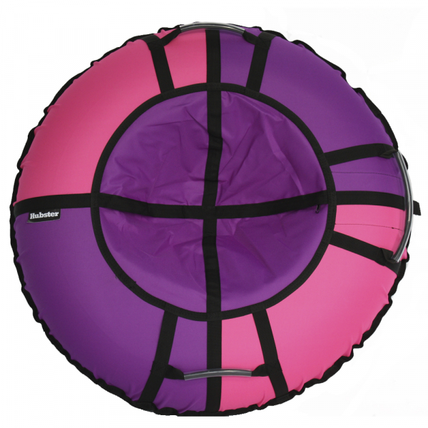 Купить Тюбинг Hubster Хайп фиолетовый-розовый 80см