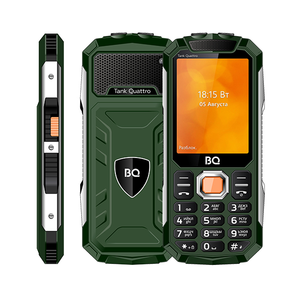 Купить Мобильный телефон BQ 2819 Tank Quattro Green